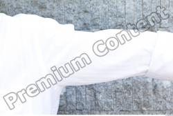 Arm Man White Casual Shirt Average